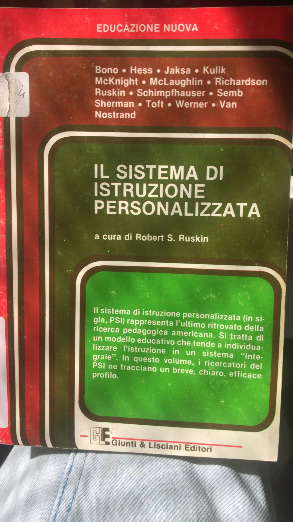 Il sistema di istruzione personalizzata